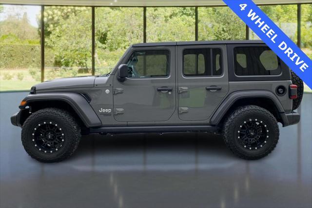 used 2020 Jeep Wrangler Unlimited car, priced at $27,600