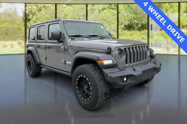 used 2020 Jeep Wrangler Unlimited car, priced at $27,600