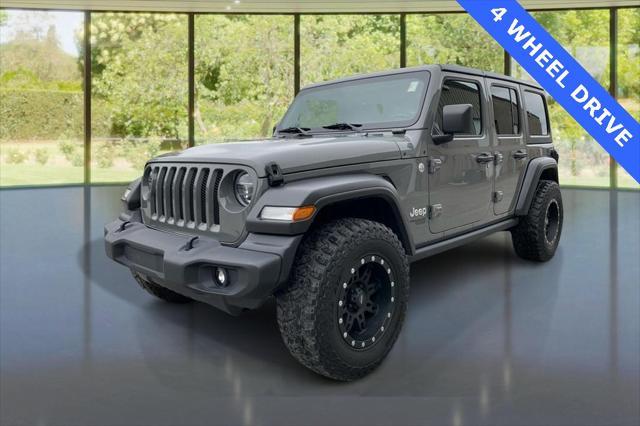 used 2020 Jeep Wrangler Unlimited car, priced at $27,600