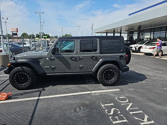 used 2020 Jeep Wrangler Unlimited car, priced at $29,300