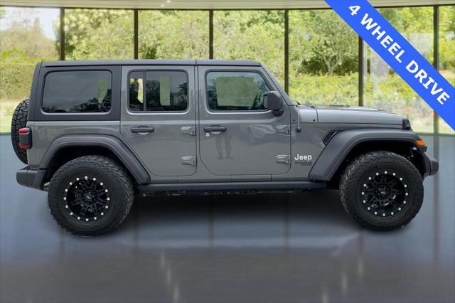 used 2020 Jeep Wrangler Unlimited car, priced at $27,600