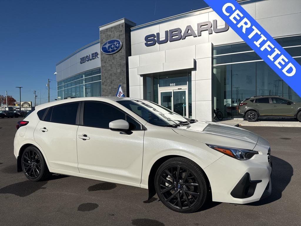 used 2024 Subaru Impreza car, priced at $23,500