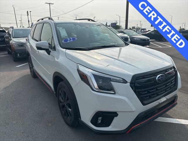 used 2022 Subaru Forester car, priced at $31,300