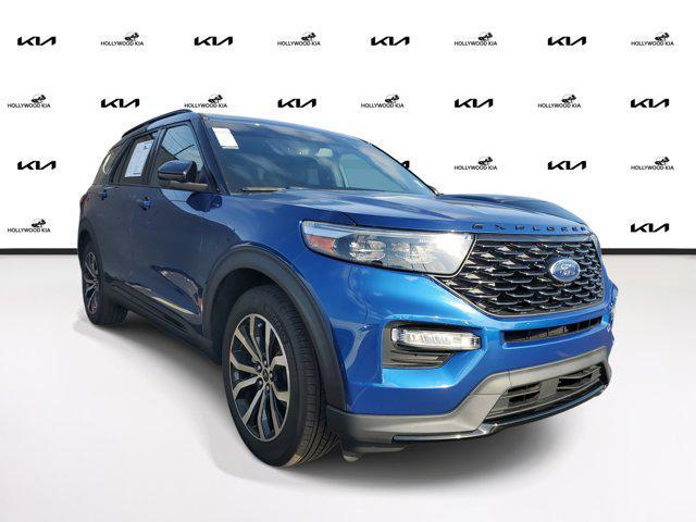 used 2022 Ford Explorer car, priced at $29,096