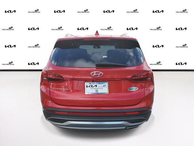 used 2021 Hyundai Santa Fe car, priced at $19,890