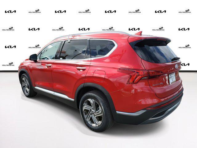 used 2021 Hyundai Santa Fe car, priced at $19,890