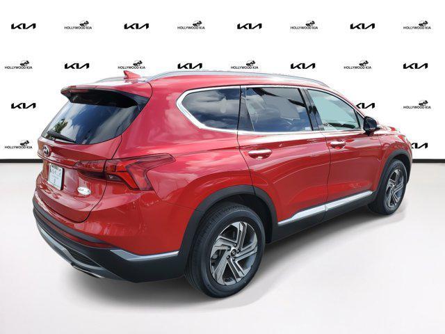 used 2021 Hyundai Santa Fe car, priced at $19,890