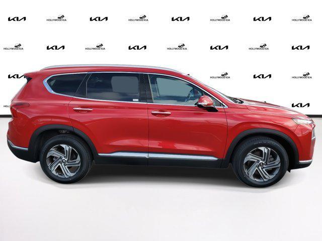 used 2021 Hyundai Santa Fe car, priced at $19,890