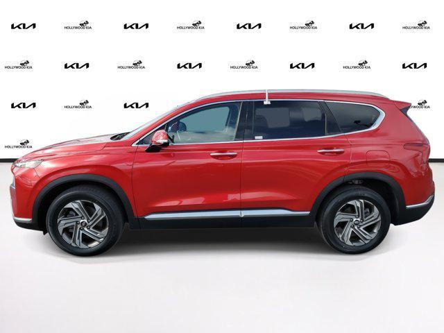 used 2021 Hyundai Santa Fe car, priced at $19,890