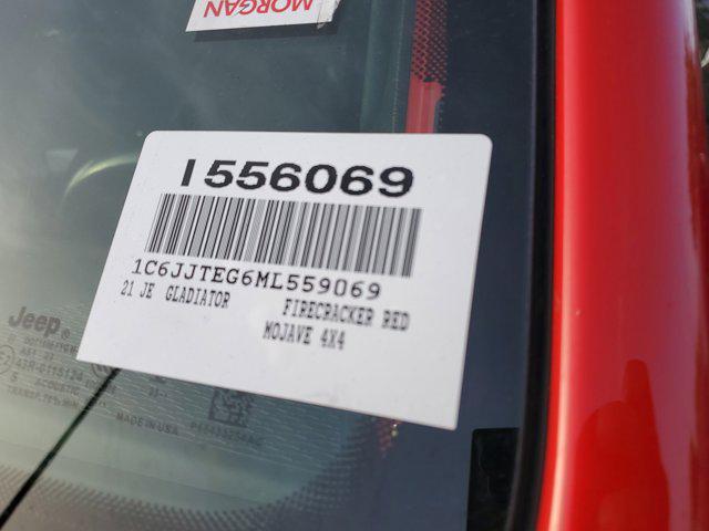 used 2021 Jeep Gladiator car, priced at $33,476