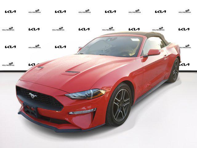 used 2021 Ford Mustang car, priced at $22,518