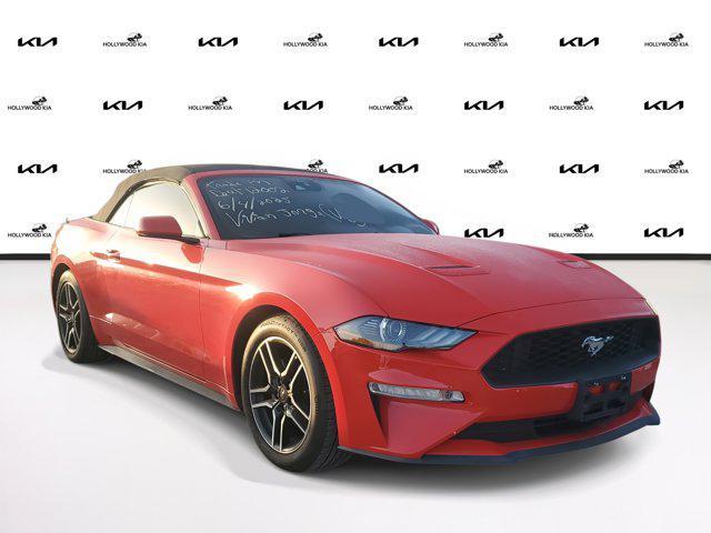 used 2021 Ford Mustang car, priced at $22,518