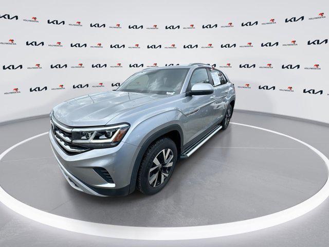 used 2022 Volkswagen Atlas Cross Sport car, priced at $20,988