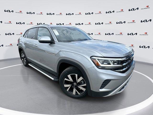 used 2022 Volkswagen Atlas Cross Sport car, priced at $20,988