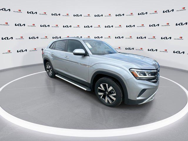 used 2022 Volkswagen Atlas Cross Sport car, priced at $20,988