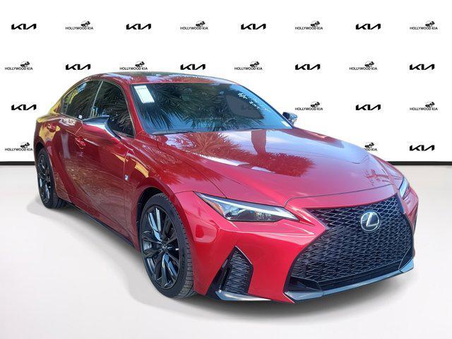 used 2021 Lexus IS 350 car, priced at $33,900