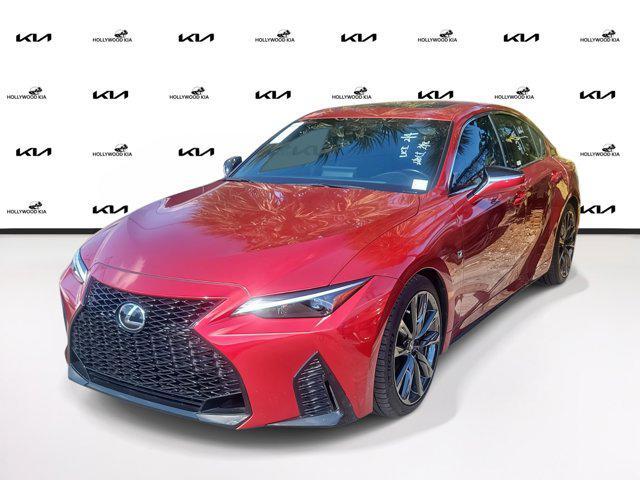 used 2021 Lexus IS 350 car, priced at $33,900