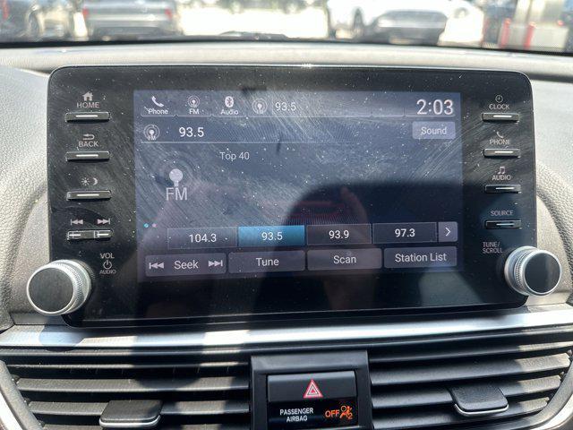 used 2021 Honda Accord car, priced at $19,999