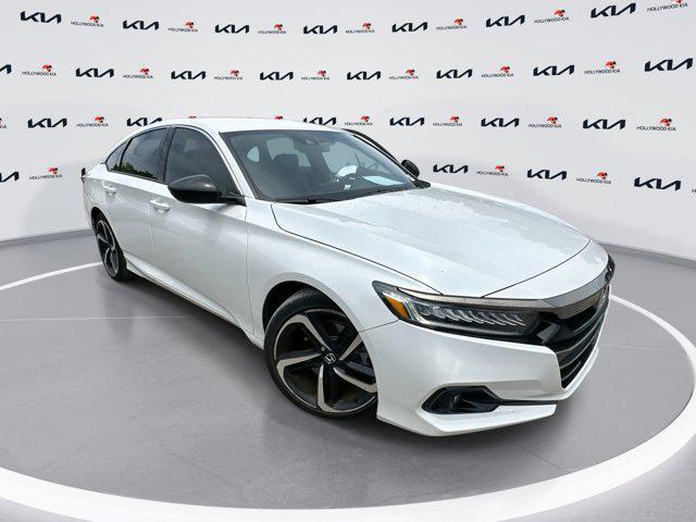 used 2021 Honda Accord car, priced at $20,989