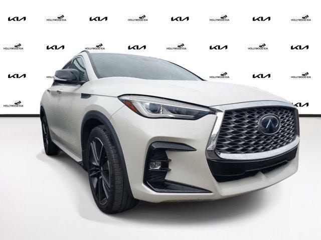 used 2022 INFINITI QX55 car, priced at $27,451