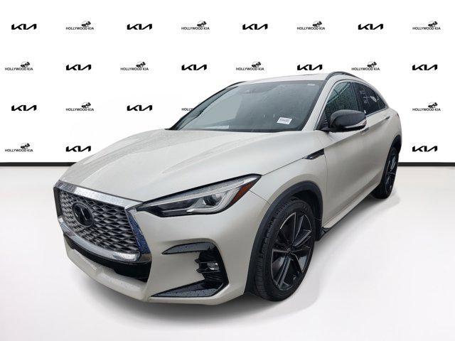 used 2022 INFINITI QX55 car, priced at $27,451