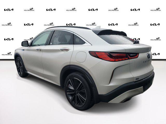 used 2022 INFINITI QX55 car, priced at $27,451