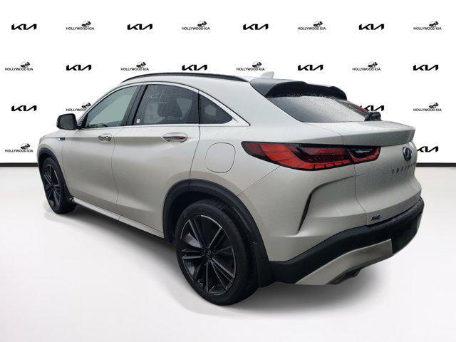 used 2022 INFINITI QX55 car, priced at $27,451