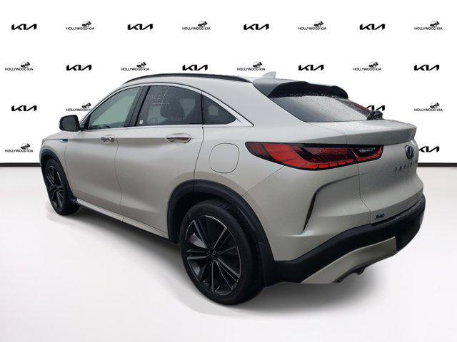 used 2022 INFINITI QX55 car, priced at $27,451