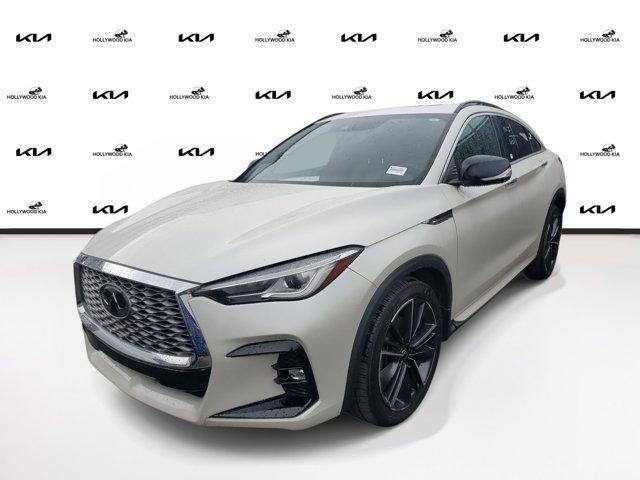 used 2022 INFINITI QX55 car, priced at $27,451