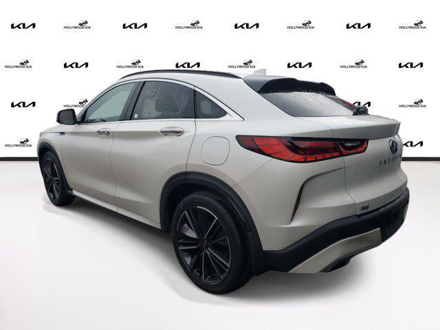 used 2022 INFINITI QX55 car, priced at $27,451