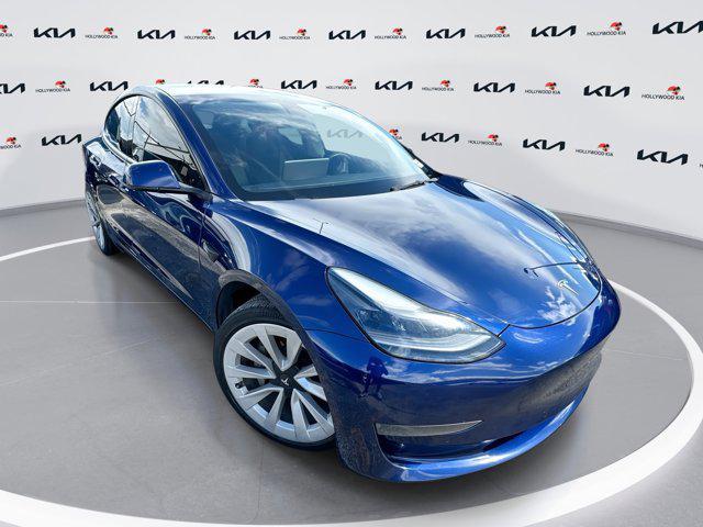used 2022 Tesla Model 3 car, priced at $19,222