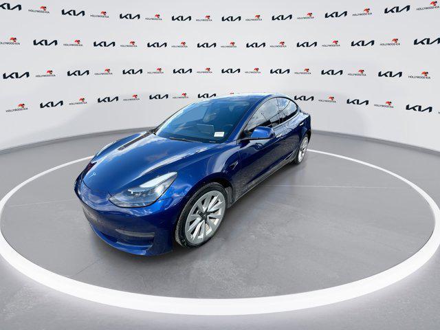 used 2022 Tesla Model 3 car, priced at $18,499
