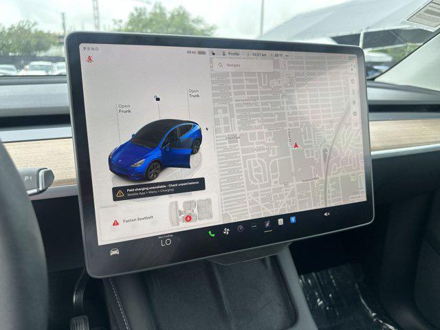 used 2025 Tesla Model Y car, priced at $37,077