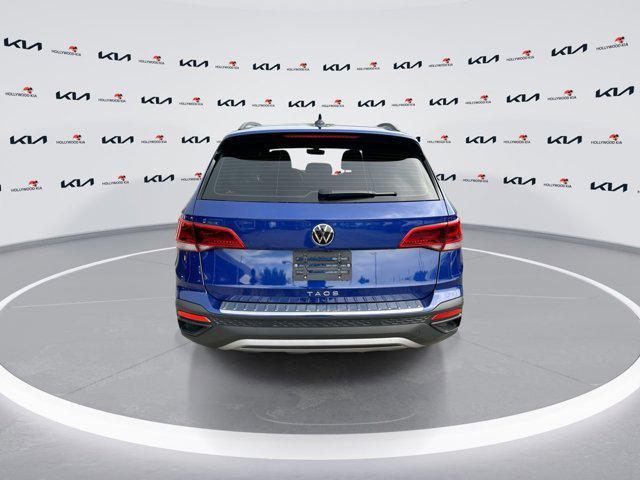 used 2024 Volkswagen Taos car, priced at $18,962