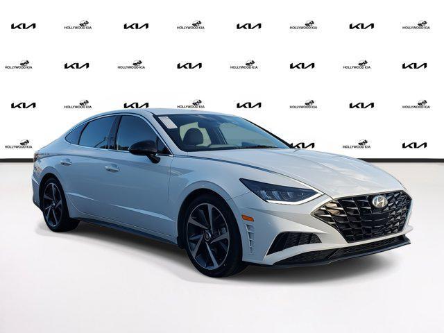 used 2021 Hyundai Sonata car, priced at $15,490