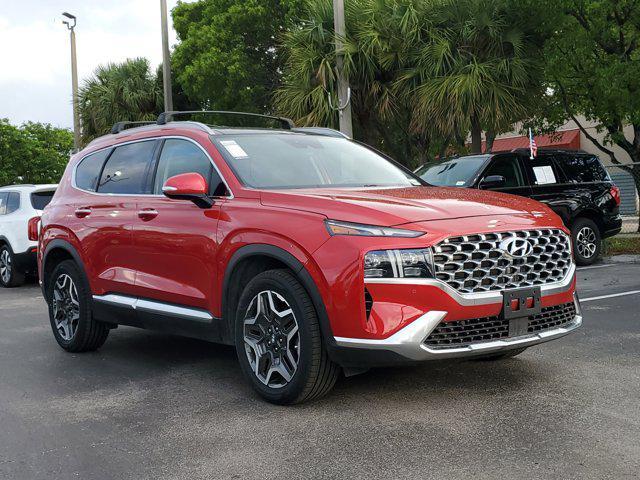 used 2023 Hyundai Santa Fe car, priced at $24,594