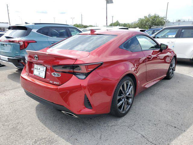 used 2020 Lexus RC 350 car, priced at $36,742