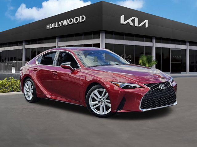 used 2021 Lexus IS 300 car, priced at $27,517