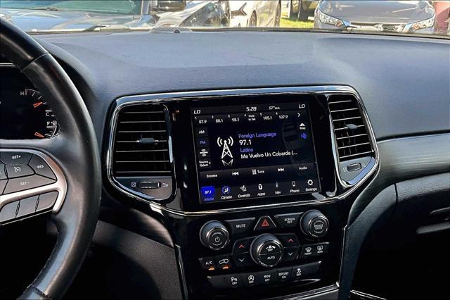 used 2021 Jeep Grand Cherokee car, priced at $24,735