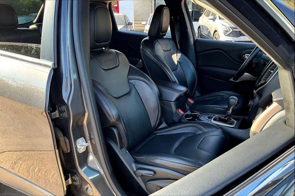 used 2018 Jeep Cherokee car, priced at $16,826