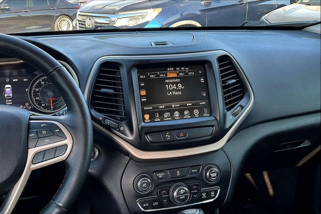 used 2018 Jeep Cherokee car, priced at $16,826