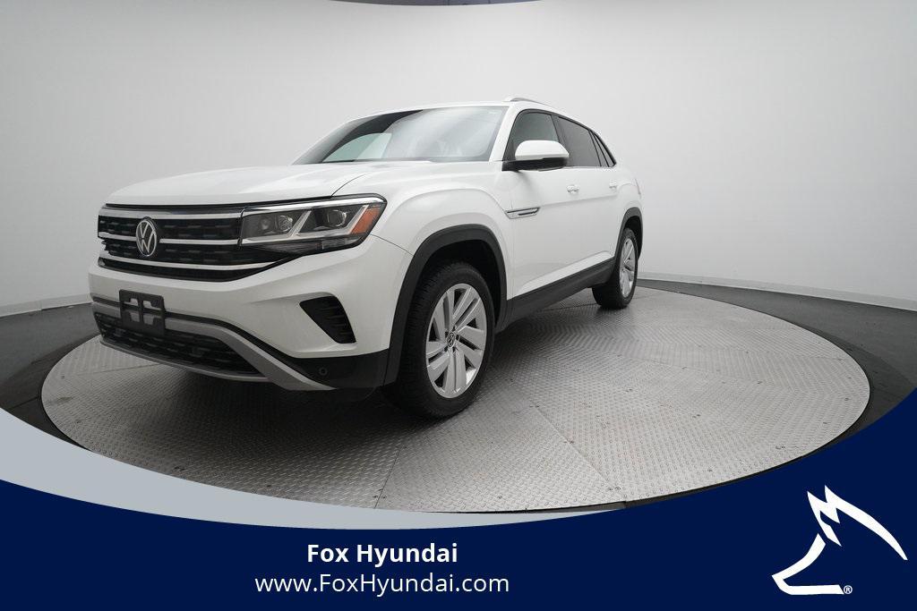 used 2022 Volkswagen Atlas Cross Sport car, priced at $25,500