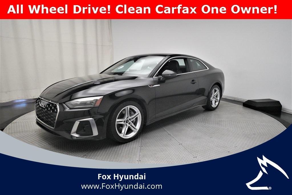 used 2022 Audi A5 car, priced at $29,750