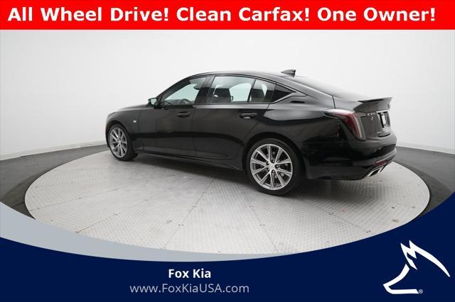 used 2021 Cadillac CT5 car, priced at $32,800