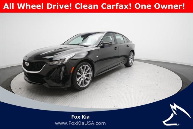 used 2021 Cadillac CT5 car, priced at $33,500