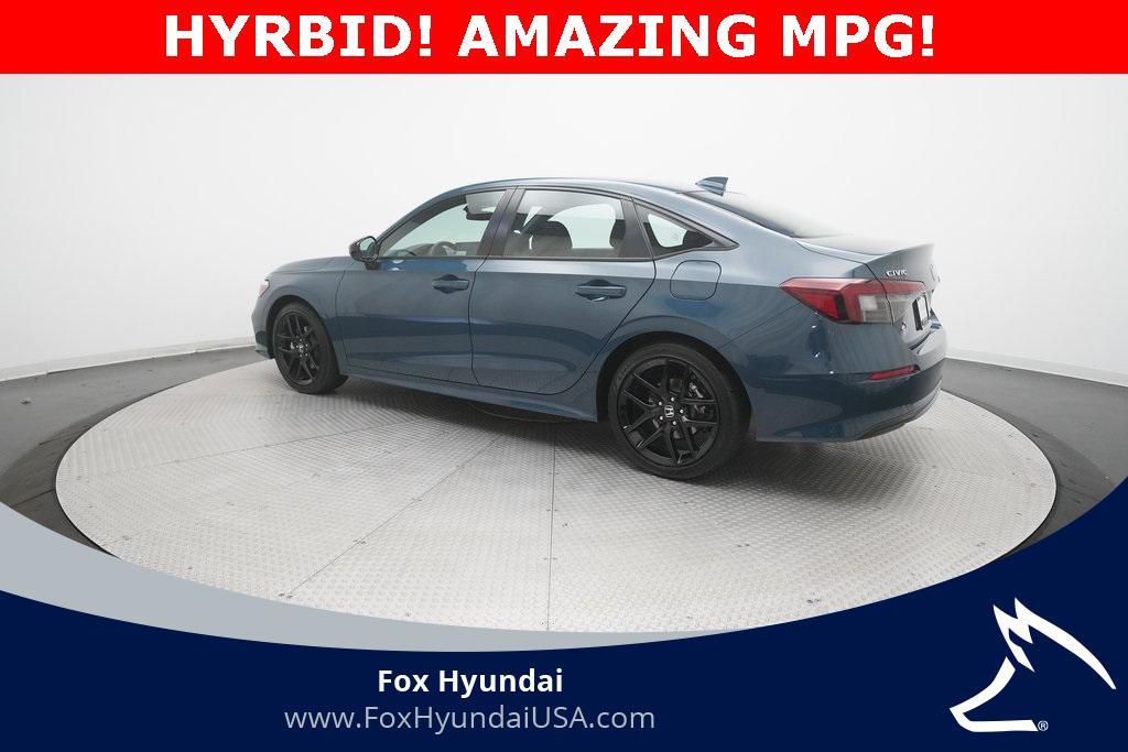 used 2025 Honda Civic Hybrid car, priced at $27,950