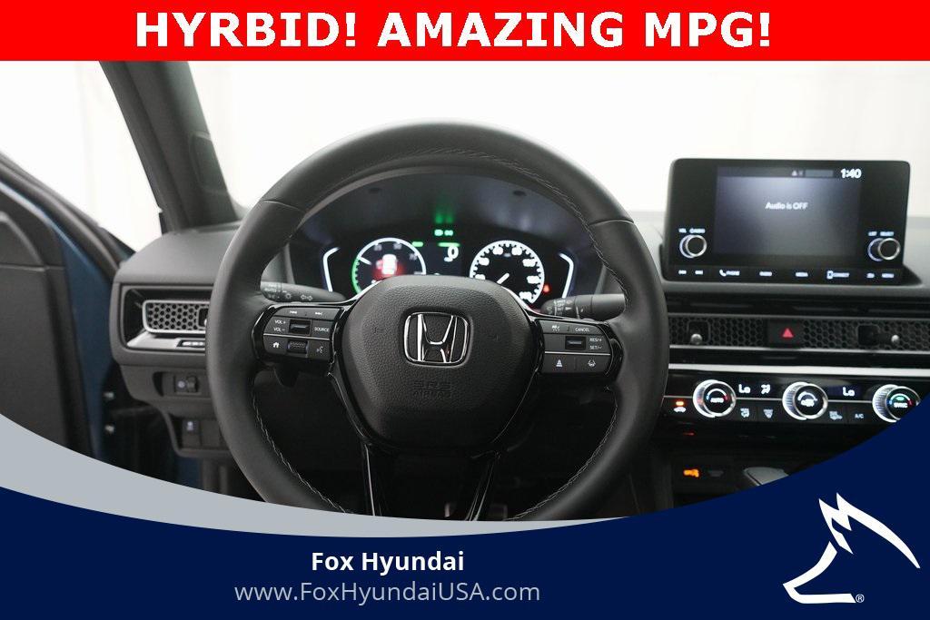 used 2025 Honda Civic Hybrid car, priced at $27,950