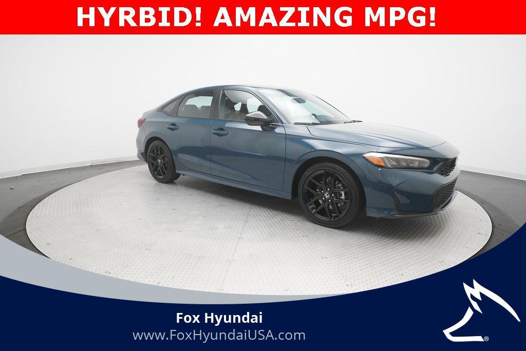 used 2025 Honda Civic Hybrid car, priced at $27,950