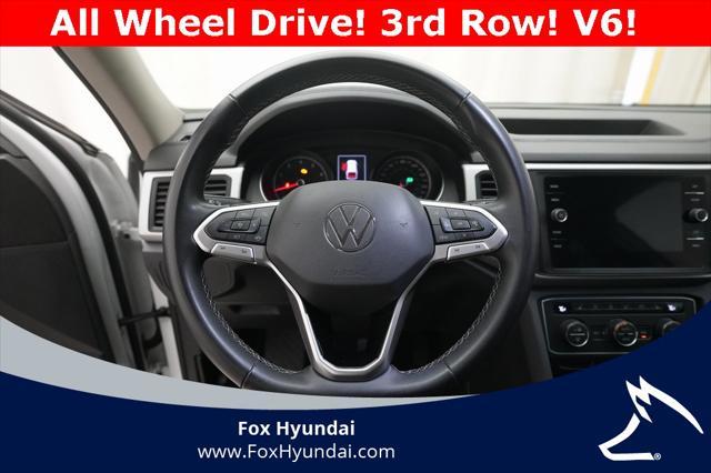 used 2021 Volkswagen Atlas car, priced at $26,500