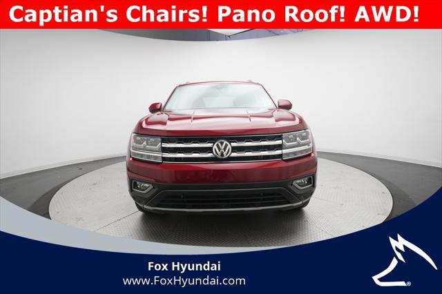 used 2019 Volkswagen Atlas car, priced at $26,300